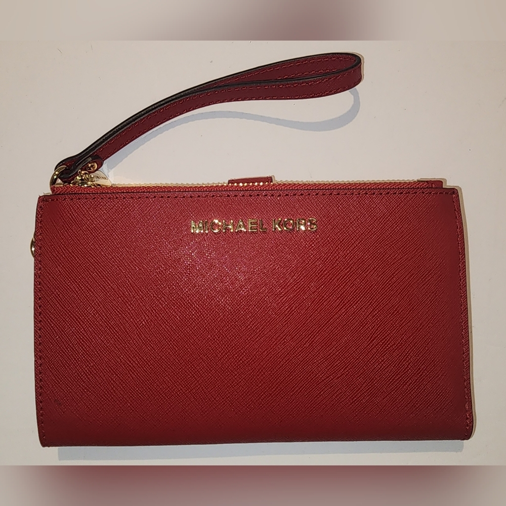 Michael Kors Jet Set Travel Double Zip Wristlet